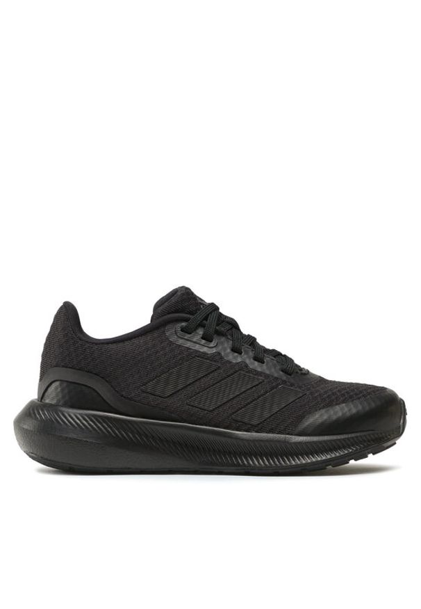Adidas - adidas Buty do biegania RunFalcon 3 Sport Running Lace Shoes HP5842 Czarny. Kolor: czarny. Materiał: mesh, materiał. Sport: bieganie
