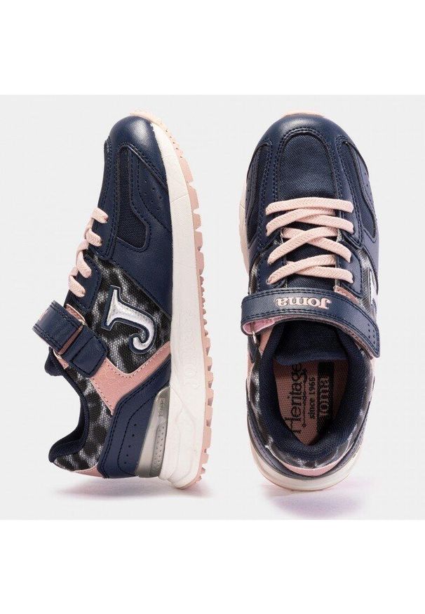 Buty Joma Dziecięce Navy Różowe 32 - Komfort i Styl. Okazja: na co dzień. Kolor: różowy, niebieski, wielokolorowy. Materiał: syntetyk, materiał. Sport: turystyka piesza