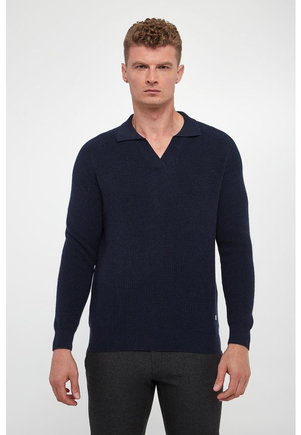 Liu Jo - Sweter męski kaszmirowy LIU JO. Materiał: kaszmir