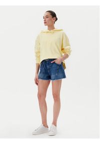 TwinSet - TWINSET Bluza 251TP2480 Żółty Regular Fit. Kolor: żółty. Materiał: bawełna #3