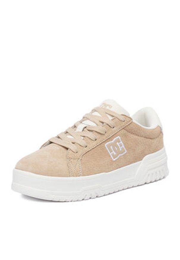DC Sneakersy CEO-WP40-24302 Beżowy. Kolor: beżowy. Materiał: zamsz, skóra