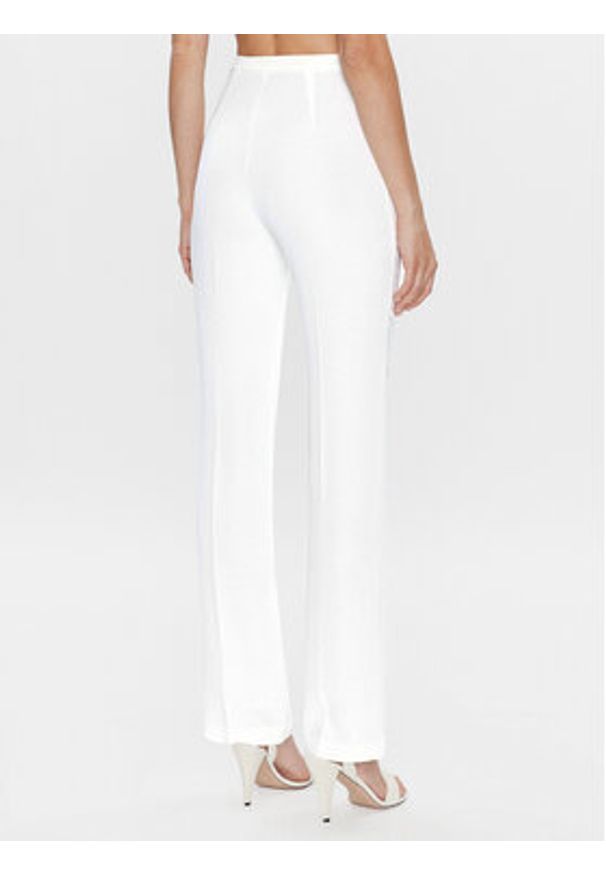 Marciano Guess Spodnie materiałowe Nausica 3GGB08 9630Z Biały Regular Fit. Kolor: biały. Materiał: syntetyk, materiał