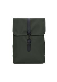 Rains Plecak Rucksack W3 13500 Zielony. Kolor: zielony. Materiał: materiał