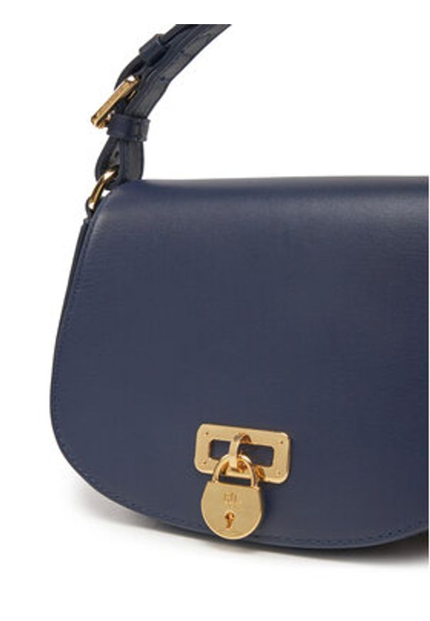 Lauren Ralph Lauren - LAUREN RALPH LAUREN Torebka 431956961004 Granatowy. Kolor: niebieski. Materiał: skórzane