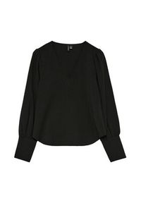 Vero Moda Bluzka Esme 10338288 Czarny Regular Fit. Kolor: czarny. Materiał: syntetyk #5