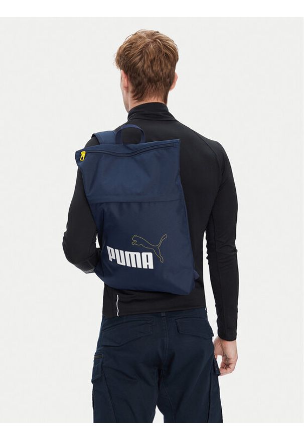 Puma Plecak Phase Elemental 906950 Granatowy. Kolor: niebieski. Materiał: materiał