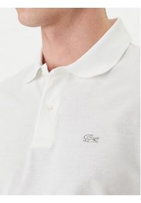 Lacoste Polo PH7757 Biały Loose Fit. Typ kołnierza: polo. Kolor: biały. Materiał: bawełna #4