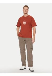 Jack & Jones - Jack&Jones Spodnie materiałowe Kane 12269391 Brązowy Relaxed Fit. Kolor: brązowy. Materiał: syntetyk