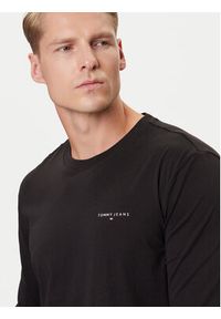 Tommy Jeans Longsleeve Chest Linear DM0DM21594 Czarny Regular Fit. Kolor: czarny. Materiał: bawełna. Długość rękawa: długi rękaw #5