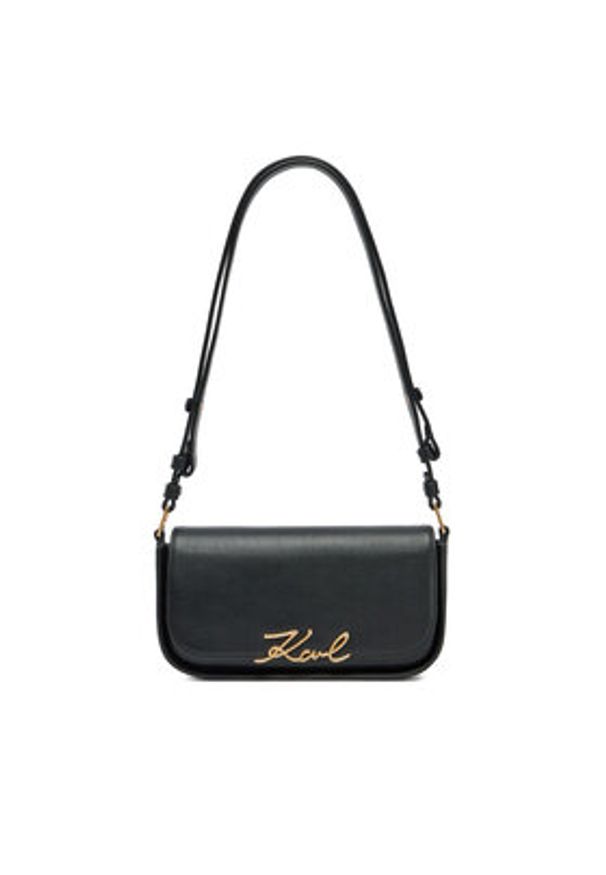 Karl Lagerfeld - KARL LAGERFELD Torebka A1W30039 Czarny. Kolor: czarny. Materiał: skórzane