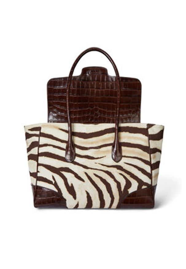 Lauren Ralph Lauren - LAUREN RALPH LAUREN Torebka 431969469001 Brązowy. Kolor: brązowy