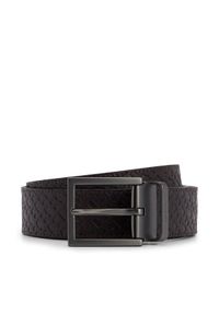 BOSS - Boss Pasek Męski 50492589 Brązowy. Kolor: brązowy. Materiał: skóra #1