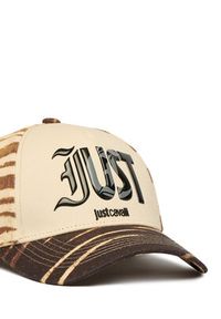 Just Cavalli Czapka z daszkiem 80RAZK80 ZG318 Beżowy ciemny. Kolor: beżowy. Materiał: bawełna #3