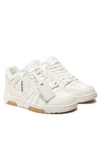 OFF-WHITE - Off-White Sneakersy OMIA189S22LEA0050101 Biały. Kolor: biały. Materiał: skóra #2