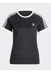Adidas - adidas T-Shirt adicolor Classics 3-Stripes IB7438 Czarny Slim Fit. Kolor: czarny. Materiał: syntetyk #5