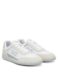 EA7 Emporio Armani Sneakersy 7X000406 AF19827 MZ336 Szary. Kolor: szary. Materiał: skóra #4