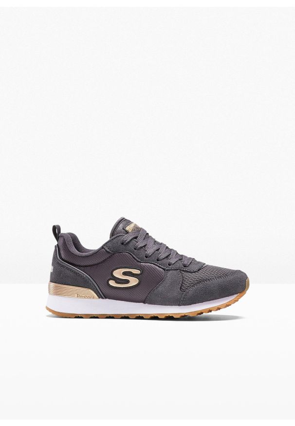 bonprix - Sneakersy Skechers z pianką memory. Kolor: szary