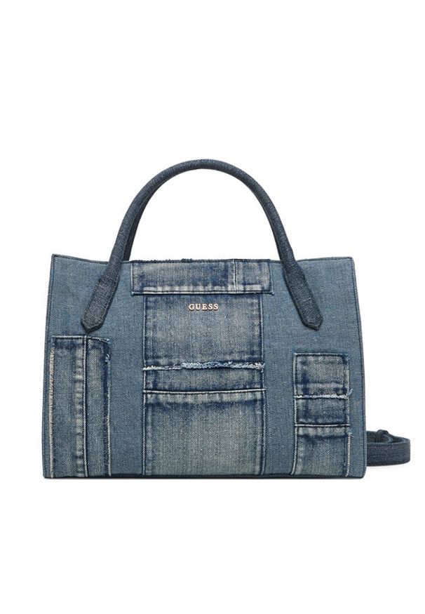 Guess Torebka Jodi HWDM97 69220 Niebieski. Kolor: niebieski