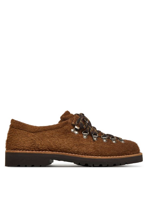 Półbuty Fracap. Kolor: zielony