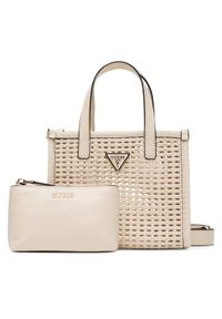 Guess Torebka Brigitta Mini HWWZ72 06770 Écru. Materiał: skórzane