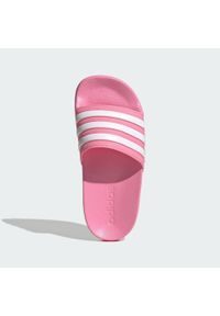 Adidas - Klapki Adilette Shower. Kolor: biały, wielokolorowy, różowy