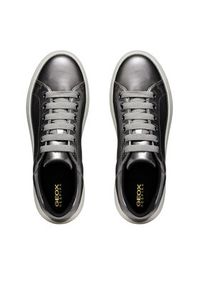 Geox Sneakersy Spherica Ec4.1 D45TCD 000CF C1357 Czarny. Kolor: czarny. Materiał: skóra