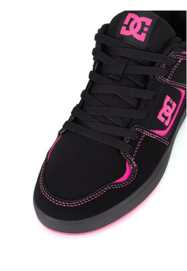 DC Sneakersy DC SHOE CURE DC01682060 Czarny. Kolor: czarny. Materiał: skóra, nubuk