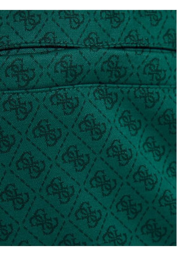 Guess Spodnie dresowe Z5BB19 K2042 Zielony Regular Fit. Kolor: zielony. Materiał: syntetyk