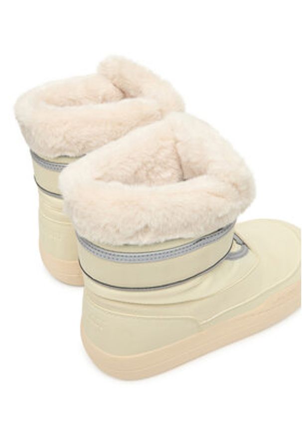 Moon Boot Śniegowce Jr Park Strap 80D3440030 D Beżowy. Kolor: beżowy. Materiał: materiał