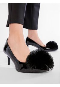 Gino Rossi - GINO ROSSI Czółenka Rumia DCH949-AB3-0600-9900-0 Czarny. Kolor: czarny. Materiał: skóra, lakier #10