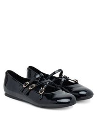 Guess Baleriny FLTKAL PAF02 Czarny. Kolor: czarny. Materiał: skóra #3