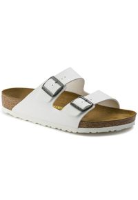 Birkenstock - Klapki damskie BIRKENSTOCK ARIZONA. Okazja: na spacer, na co dzień, do pracy. Kolor: biały. Styl: casual #4
