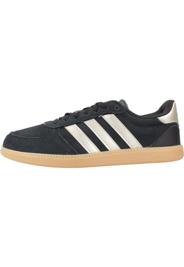 Adidas - Kapcie ADIDAS BREAKNET SLEEK Czarny. Kolor: czarny. Materiał: tkanina. Styl: sportowy