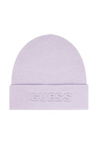 Guess Czapka AW5179 POL01 Fioletowy. Kolor: fioletowy. Materiał: materiał #1