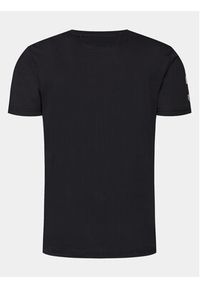 La Martina T-Shirt YMR322 JS206 Czarny Regular Fit. Kolor: czarny. Materiał: bawełna #3