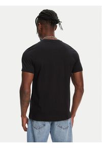 Robe di Kappa T-Shirt Luc 611187W Czarny Regular Fit. Kolor: czarny. Materiał: bawełna #5