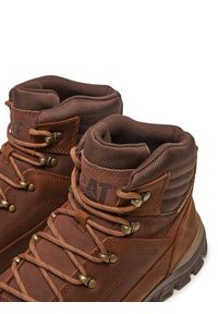 CAT Footwear Trekkingi Threshold Hiker Wp P725960 Brązowy. Kolor: brązowy. Materiał: skóra. Sport: turystyka piesza #4