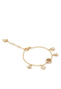 Bransoletka Guess. Materiał: złote. Kolor: złoty #1