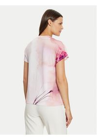 Guess T-Shirt W5RI09 K68D2 Różowy Regular Fit. Kolor: różowy. Materiał: wiskoza #5