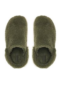 Crocs Kapcie Classic Cozzzy Slipper 209386 Zielony. Kolor: zielony. Materiał: materiał #3