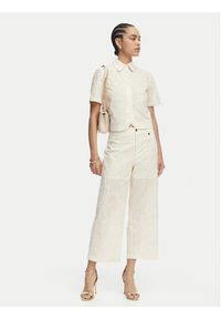 Liu Jo Kuloty WA6506 T472A Kremowy Regular Fit. Kolor: kremowy. Materiał: bawełna #4