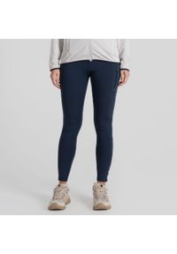 CRAGHOPPERS - Legginsy damskie Craghoppers NosiLife Adeena. Kolor: niebieski