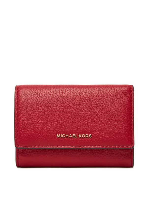 MICHAEL Michael Kors Duży Portfel Damski Bryant 32S5GYTP1L Czerwony. Kolor: czerwony. Materiał: skóra