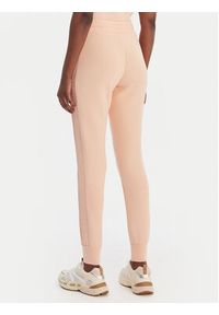 Guess Spodnie dresowe V2YB18 K7UW2 Pomarańczowy Regular Fit. Kolor: pomarańczowy. Materiał: wiskoza #4