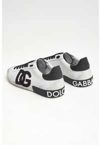Dolce & Gabbana - Sneakersy męskie skórzane Portofino Vintage DOLCE & GABBANA. Materiał: skóra #4
