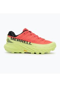 Damskie buty do biegania w terenie Merrell Agility Peak 5. Kolor: pomarańczowy, wielokolorowy, zielony