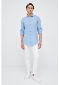TOMMY HILFIGER - Tommy Hilfiger jeansy męskie. Kolor: biały #3