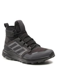 adidas Performance - Buty adidas Terrex Trailmaker Mid Gtx GORE-TEX FY2229 Core Black/Core Black/Dgh Solid Grey. Kolor: czarny. Materiał: skóra. Technologia: Gore-Tex. Model: Adidas Terrex