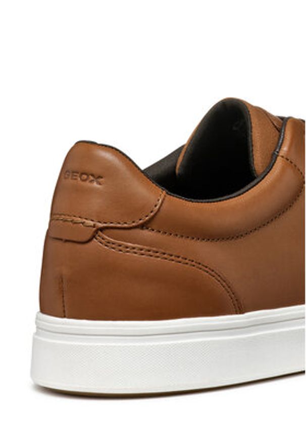 Geox Sneakersy U Baltmoore U55LDC 00043 C6001 Brązowy. Kolor: brązowy. Materiał: skóra
