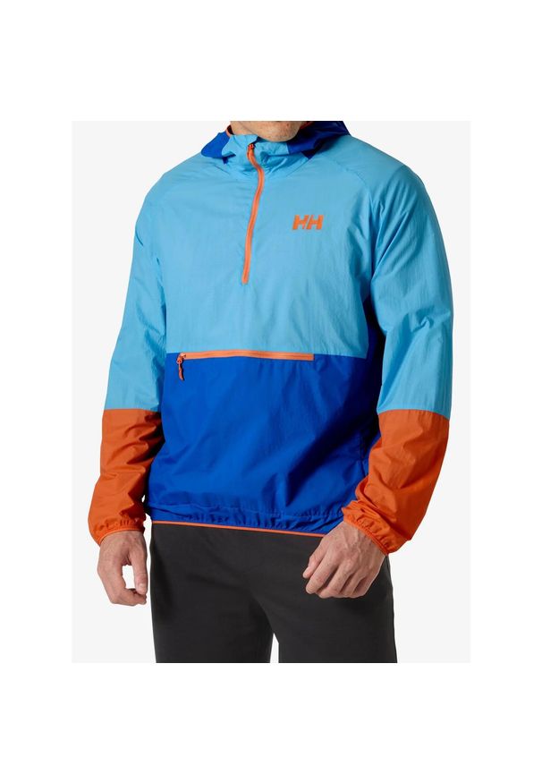 Kurtka przeciwwiatrowa męska Helly Hansen Roam Wind Anorak. Kolor: niebieski